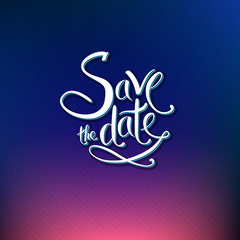 Save The Date card design for a special occasion