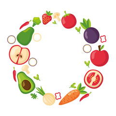 healthy food fresh