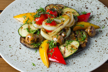 grilled vegetables