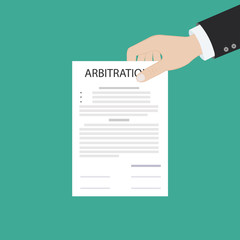 arbitration law dispute legal resolution conflict