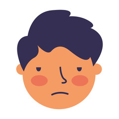 boy face sad expression gesture