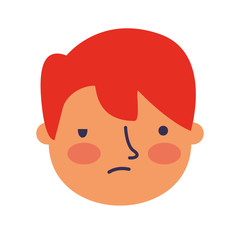 boy face sad expression gesture