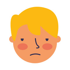 boy face sad expression gesture
