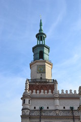 Beautiful buildings in Poznań