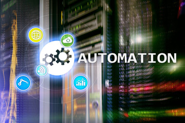 Automation of business Process and innovation technology in manufacturing. Internet and technology...
