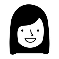 smiling expression girl face happy
