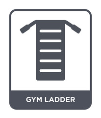 gym ladder icon vector