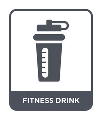 fitness drink icon vector