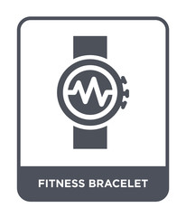 fitness bracelet icon vector