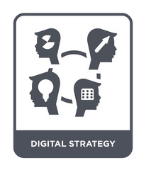 digital strategy icon vector