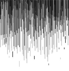 Vector Halftone Transition Abstract Wallpaper Pattern. Seamless Black And White Irregular Rounded Lines Background for modern flat web site design.