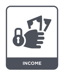 income icon vector