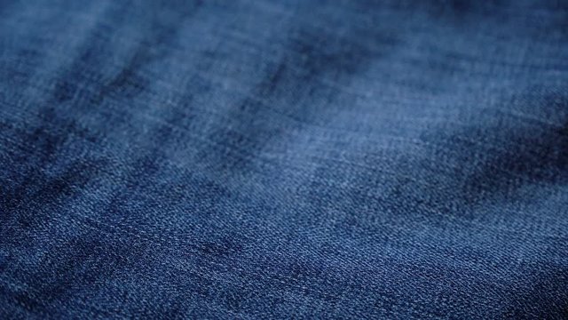 Blue denim jeans texture. Jeans background. Top view.