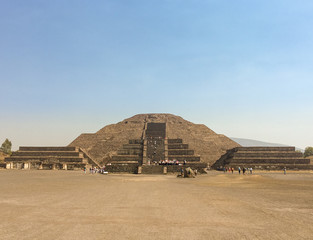 Teotihuacan pyramid of the moon
