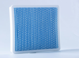 dirty dust filter. vacuum cleaner filter close up