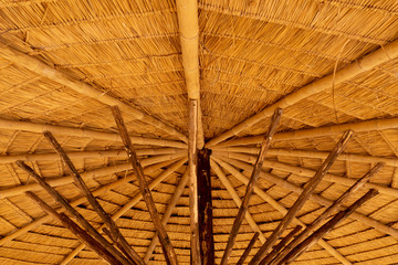 Structure of Thatched roof.