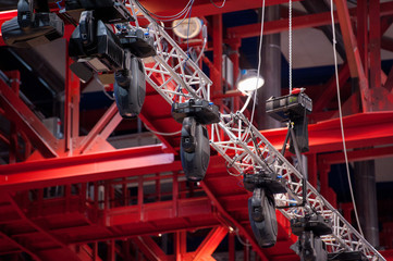 Hockey stadium lighting equipment