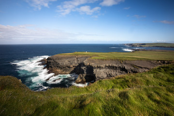 Kilkee cliffs