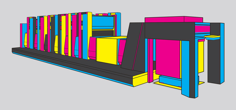 ofset print