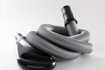 Corrugated Tube for Vacuum Cleaner on white background