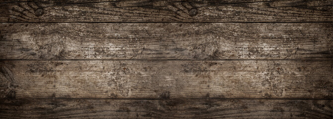 Old natural wooden background or texture. Wood table or floor, top view, flat lay