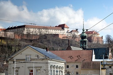 castle Spilberk,city Brno, Czech republic, Europe