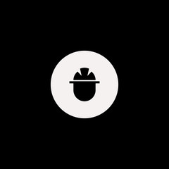 builder vector icon. flat builder design. builder illustration for graphic