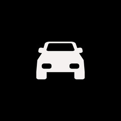 Fototapeta premium car vector icon. flat car design. car illustration for graphic