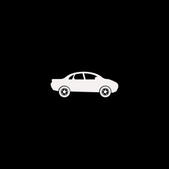 Fototapeta na wymiar car vector icon. flat car design. car illustration for graphic