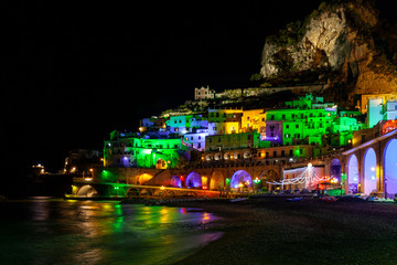 Fototapeta premium Italy, Atrani , Amalfi coast
