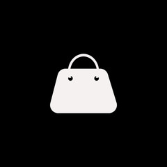 handbag vector icon. flat handbag design. handbag illustration for graphic
