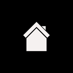home vector icon. flat home design. home illustration for graphic