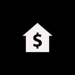 House rent vector icon. flat House rent design. House rent illustration for graphic