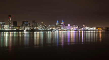 Fototapeta na wymiar Liverpool Waterfront