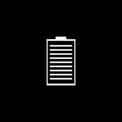 medical report vector icon. flat medical report design. medical report illustration for graphic