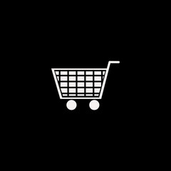 Shopping Cart vector icon. flat Shopping Cart design. Shopping Cart illustration for graphic