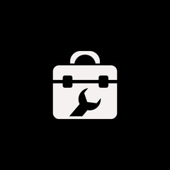 Toolbox vector icon. flat Toolbox design. Toolbox illustration for graphic