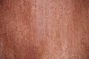 The texture of a striped rusty iron sheet, background
