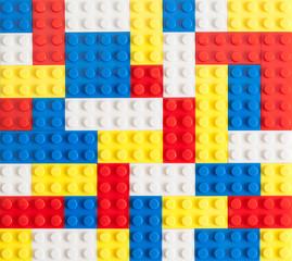 Toy Brick Background