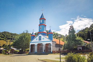 Tenaun Church - Tenaun, Chiloe Island, Chile