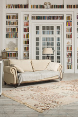 Luxurious interior in the vintage style