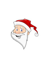 cheerful santa claus