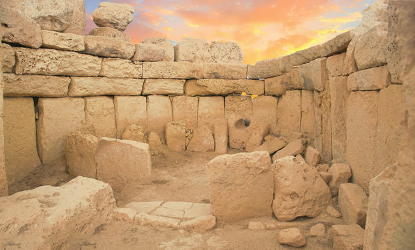 Neolithic Temples Of Hagar Qim