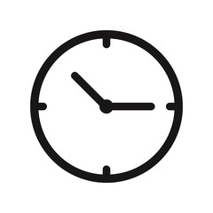 Clock icon vector