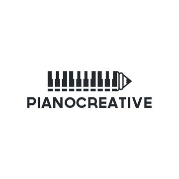 piapiano creative / Music Studio logo design inspirationno creative / Music Studio logo design inspiration