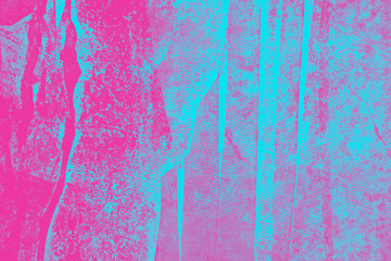 pink and blue paint brush strokes background 