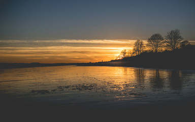 Fototapeta premium Sunset at Beach