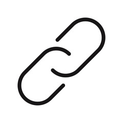 Link icon vector. Hyperlink,chain symbol.