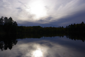 Fototapeta premium sky reflection