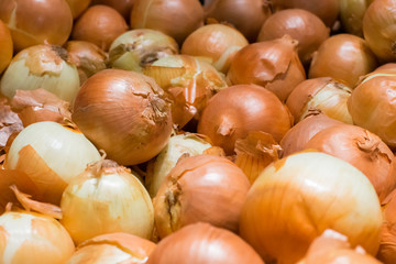Fresh onions background, Vegetables for healthy.